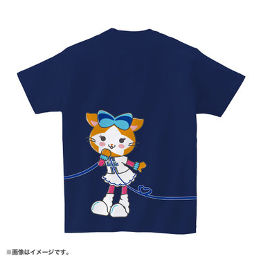 横浜DeNAベイスターズ 青炎シリーズ マスコットTシャツ キララ ステッカー 横浜DeNAベイスターズ 青炎シリーズ マスコットTシャツ キララ