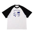 横浜DeNAベイスターズ×くまのがっこう/VOL2/Tシャツ/ホワイト×ブラック
