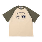 横浜DeNAベイスターズ×くまのがっこう/VOL2/Tシャツ/ナチュラル×オリーブ