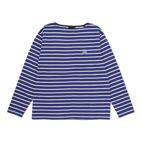 ボーダーロングTシャツ/DB.スターマン