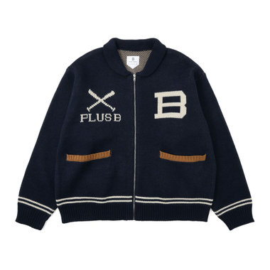 【+B】/カウチン/ピッチャー/ネイビー