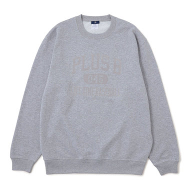 【+B】/フロッキースウェットクルー045