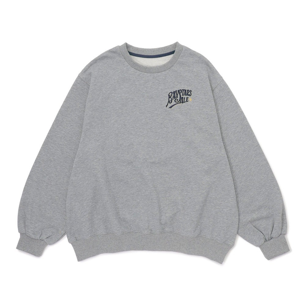 横浜DeNAベイスターズ×DOUBLE NAME/ベイスターズエール/刺繍スウェット