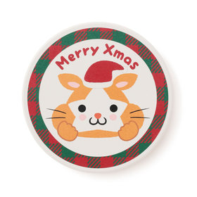 クリスマス/ターキーDB.スターマン/白雲石コースター