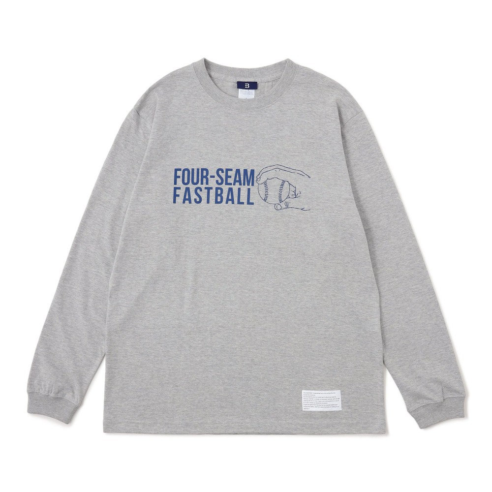 B】/ロングスリーブTシャツ/フォーシーム（ydb4573676005571）|商品