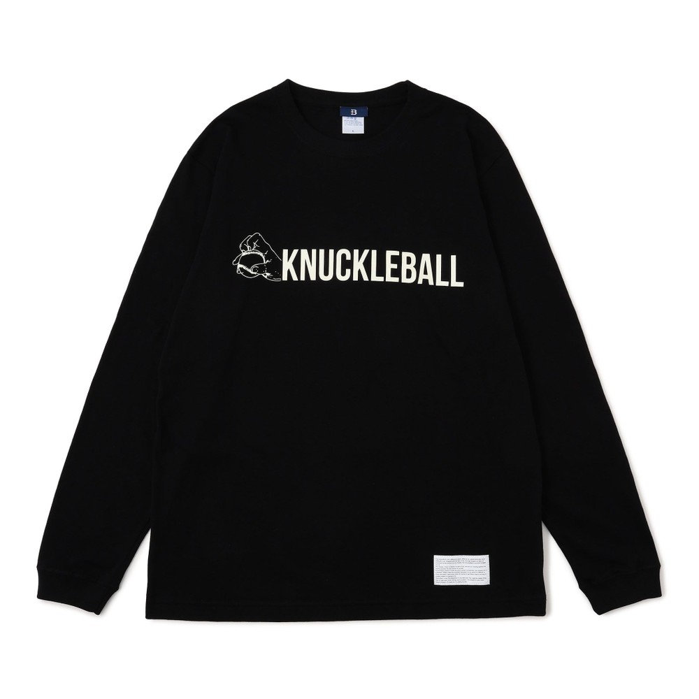 【新品•未使用】 ノベルティブラック ロゴ スウェット タグ付き B】/ロングスリーブTシャツ/ナックル（ydb4573676005694）|商品詳細