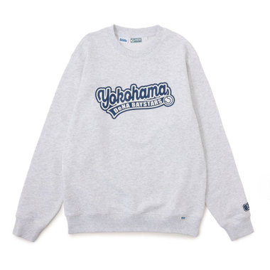 横浜DeNAベイスターズ×DISCUS ATHLETIC/クルーネックスウェットシャツ