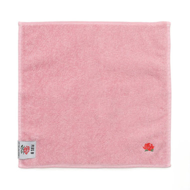 【+B】/薔薇染めハンカチタオル