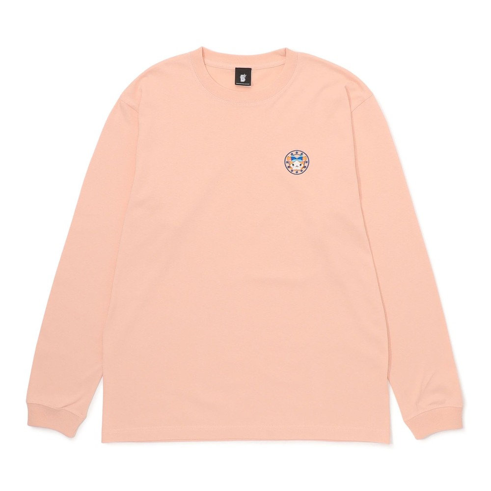 マスコット刺繍/ロングスリーブTシャツ/DB.キララ（ydb4573676011237