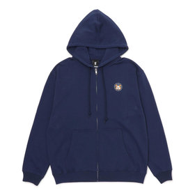 マスコット刺繍/ジップパーカー/DB.スターマン