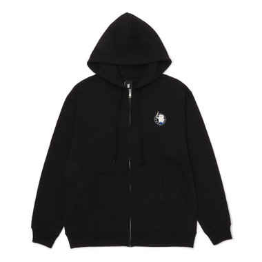 マスコット刺繍/ジップパーカー/BART