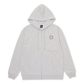 マスコット刺繍/ジップパーカー/CHAPY