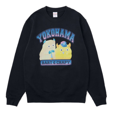 カレッジデザインvol.2/クルーネックスウェット/BART＆CHAPY