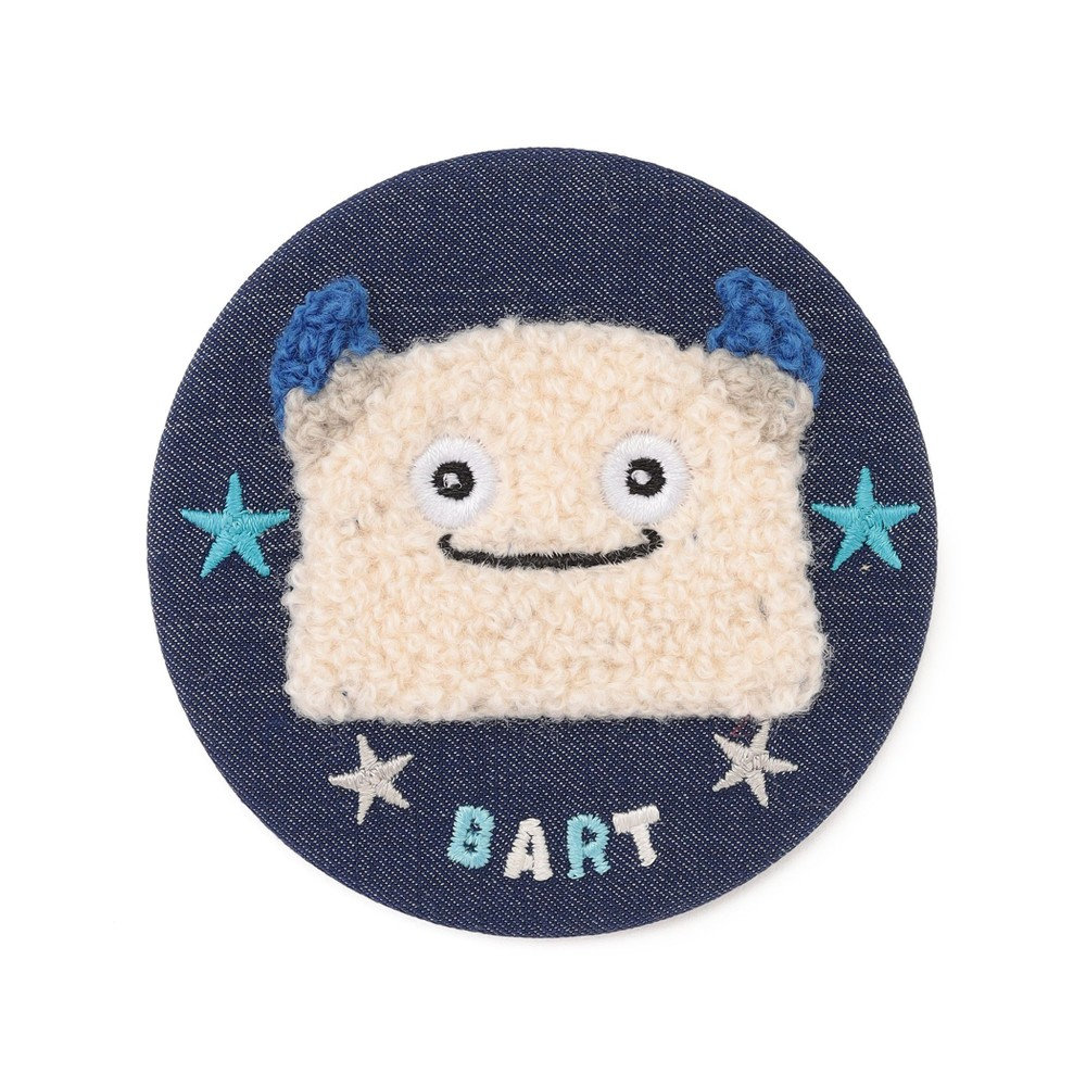 デニム刺繍缶バッジ/BART（ydb4573676016959）|商品詳細|BAYSTORE ONLINE