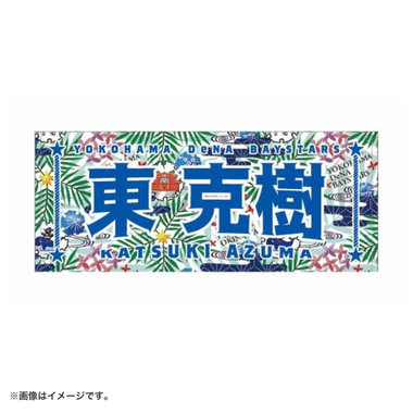 宜野湾キャンプ2026/紅型選手名タオル（ydb4573676017062）|商品詳細