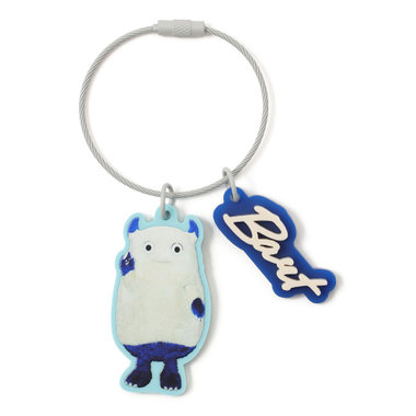 2連3Dネームキーホルダー/BART