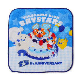 横浜DeNAベイスターズ 15th ANNIVERSARY/ハンドタオル/DB.スターマン＆DB.キララ＆BART＆CHAPY