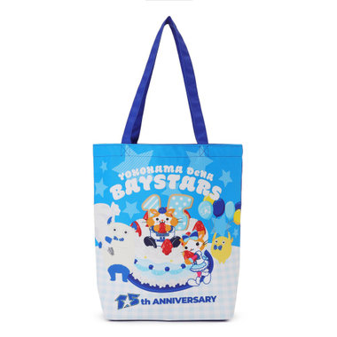 横浜DeNAベイスターズ 15th ANNIVERSARY/トートバッグ/DB.スターマン＆DB.キララ＆BART＆CHAPY
