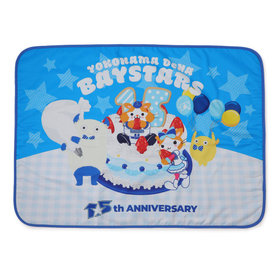 横浜DeNAベイスターズ 15th ANNIVERSARY/ブランケット/DB.スターマン＆DB.キララ＆BART＆CHAPY