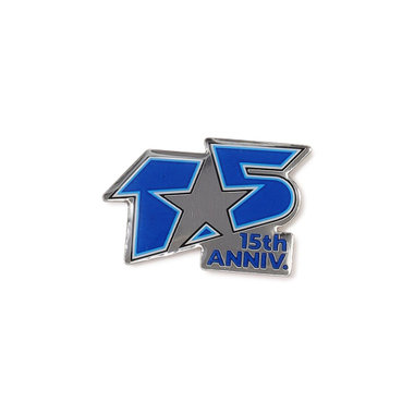 横浜DeNAベイスターズ 15th ANNIVERSARY/ロゴ/ピンバッジ