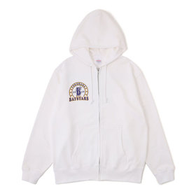 【4月中旬頃より順次お届け】オールプレーヤーズ/サークル/ジップパーカー/ホワイト