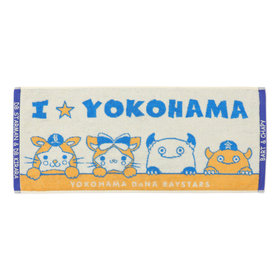 マスコットジャガードフェイスタオル/DB.スターマン＆DB.キララ＆BART＆CHAPY