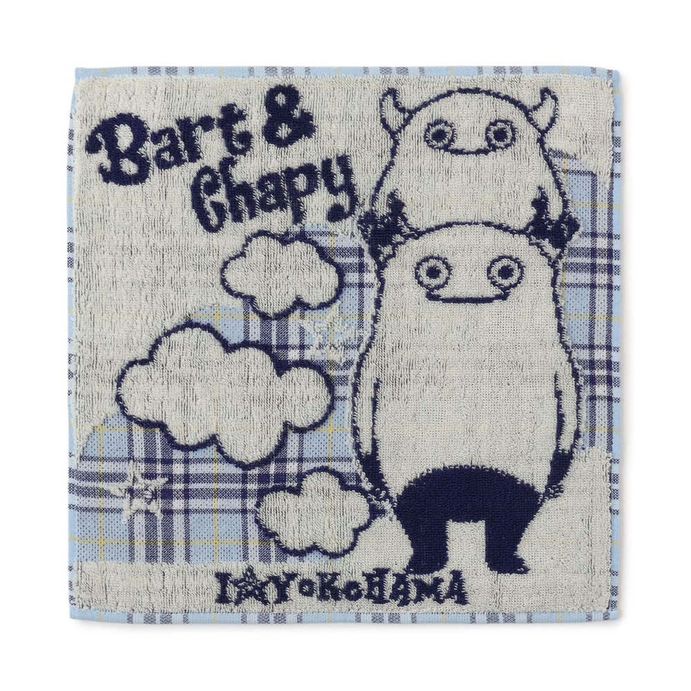マスコットジャガードハンドタオル/BART＆CHAPY（ydb4573676030467