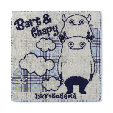 マスコットジャガードハンドタオル/BART＆CHAPY
