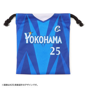 【4月上旬頃より順次お届け】オールプレーヤーズ/ユニフォーム柄巾着/VISITOR