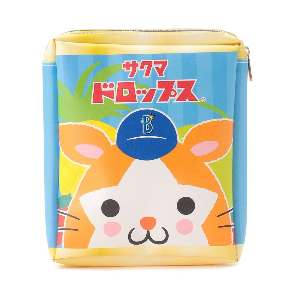 ちま品!!花貫ペグマタイト 横浜DeNAベイスターズ×サクマドロップス/ポーチ/DB.スターマン＆DB