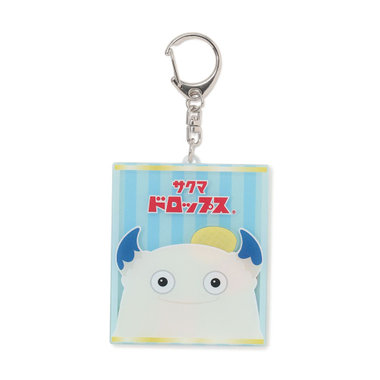 横浜DeNAベイスターズ×サクマドロップス/シャカシャカアクリルキーホルダー/BART