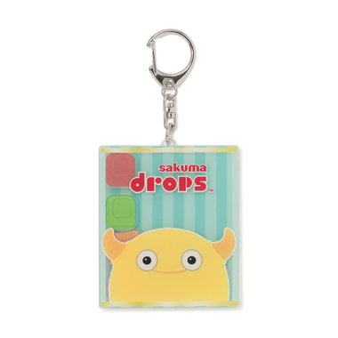 横浜DeNAベイスターズ×サクマドロップス/シャカシャカアクリルキーホルダー/CHAPY