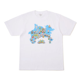 横浜DeNAベイスターズ 15th ANNIVERSARY/ご当地スターマン/神奈川地図Tシャツ
