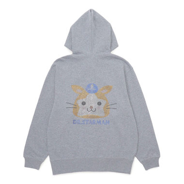 ラインストーン/ジップパーカー/DB.スターマン