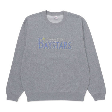 ラインストーンスウェットクルー/BAYSTARS（ydb4573676054432）|商品