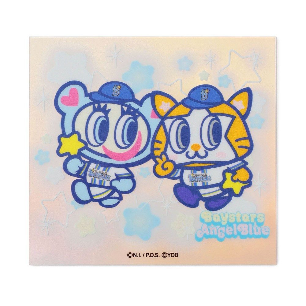 横浜DeNAベイスターズ×ANGEL BLUE/ステッカー/ピース/DB.スターマン