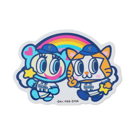 横浜DeNAベイスターズ×ANGEL BLUE/ステッカー/レインボー/DB.スターマン