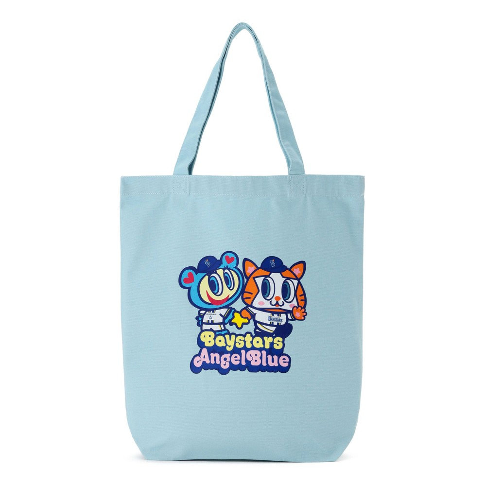 横浜ベイスターズ　中川颯　53 トートバッグ & チケットホルダーセット 横浜DeNAベイスターズ×ANGEL BLUE/トートバッグ/ライトブルー/DB