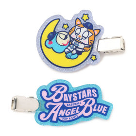 横浜DeNAベイスターズ×ANGEL BLUE/前髪クリップ/おやすみ/DB.スターマン