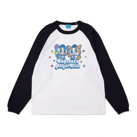横浜DeNAベイスターズ×ANGEL BLUE/ラグランロングスリーブTシャツ/DB.スターマン