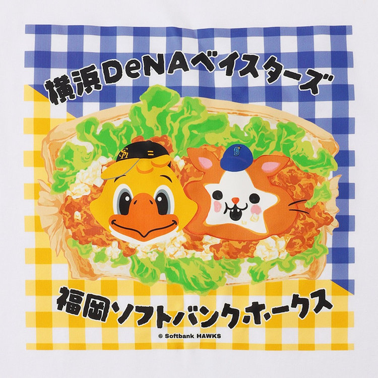横浜DeNAベイスターズ×福岡ソフトバンクホークス/Tシャツ