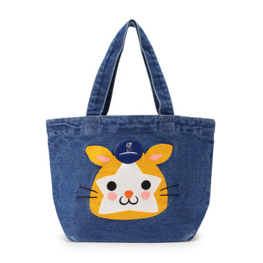 刺繍デニムランチトートバッグ/DB.スターマン