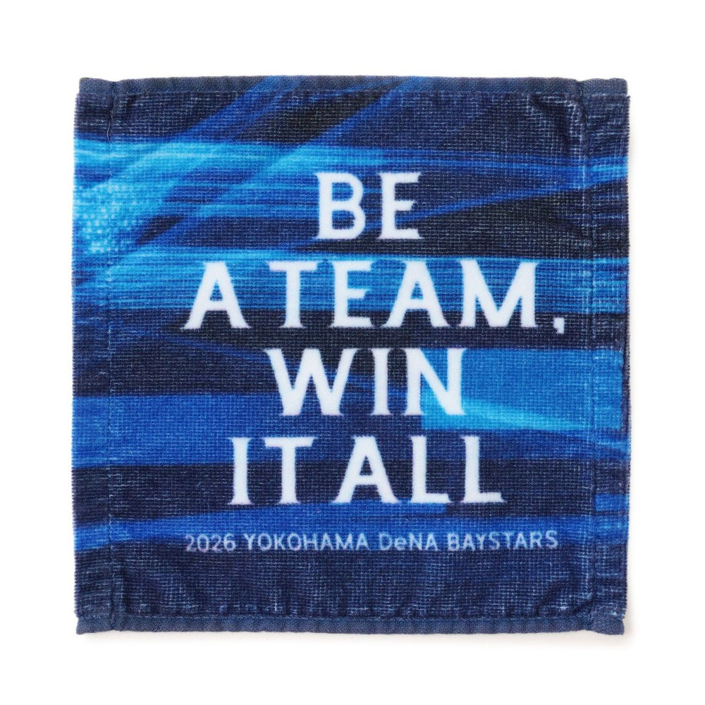 2026シーズンスローガン/BE A TEAM, WIN IT ALL/ミニタオル