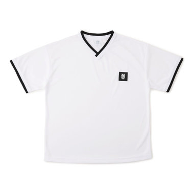 YDBロゴシリコンワッペン/ドライＶネックＴシャツ