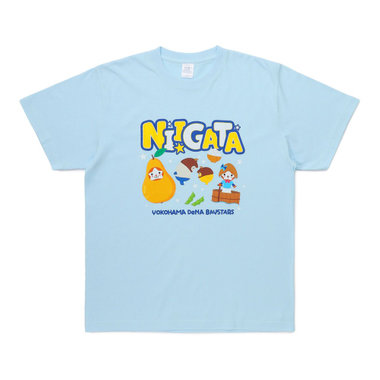 新潟マスコットデザイン/Ｔシャツ/DB.スターマン＆DB.キララ＆BART＆CHAPY