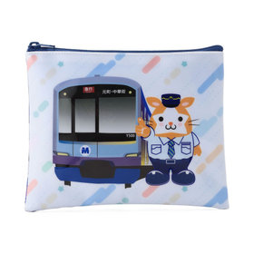 横浜DeNAベイスターズ×横浜高速鉄道/ご当地スターマン/クリアポーチ