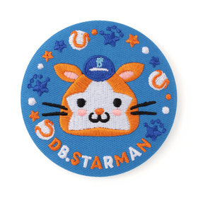 マスコット刺繍缶バッジ/DB.スターマン