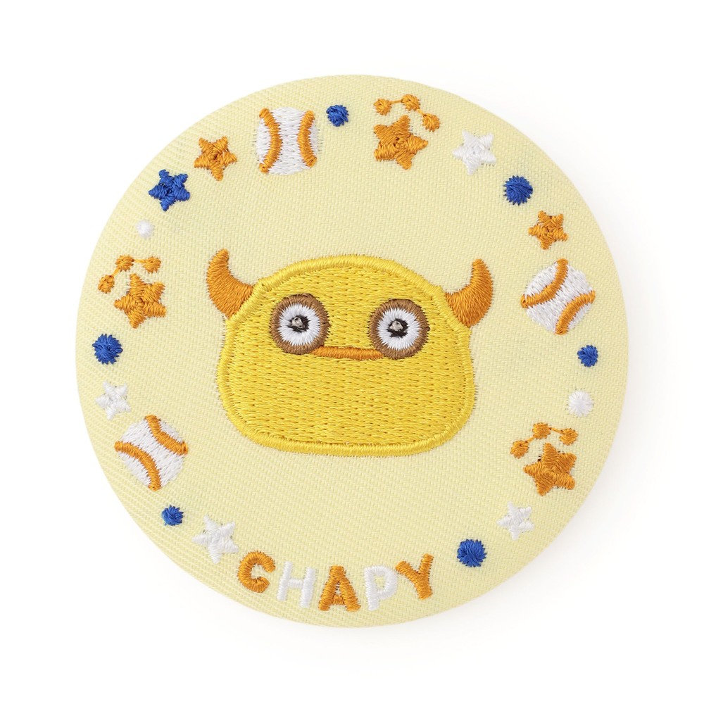 マスコット刺繍缶バッジ/CHAPY（ydb4573676174970）|商品詳細|BAYSTORE