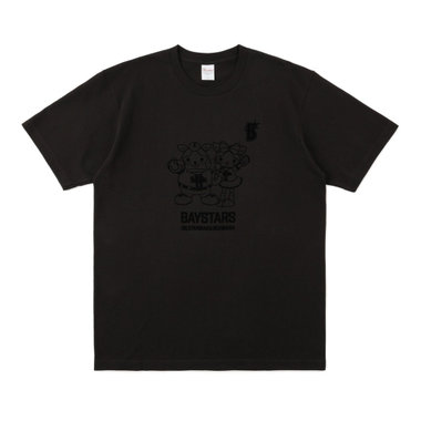 フロッキープリントTシャツ/DB.スターマン＆DB.キララ