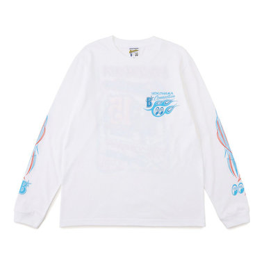 横浜DeNAベイスターズ×MOONEYES/ロングＴシャツ